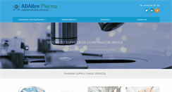 Desktop Screenshot of adallenpharma.com